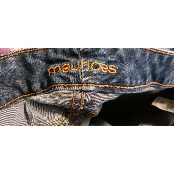 Maurices Womens High Rise Ankle Jegging Jeans Stretch 16W Measures 34Wx30L EUC - Picture 7 of 8